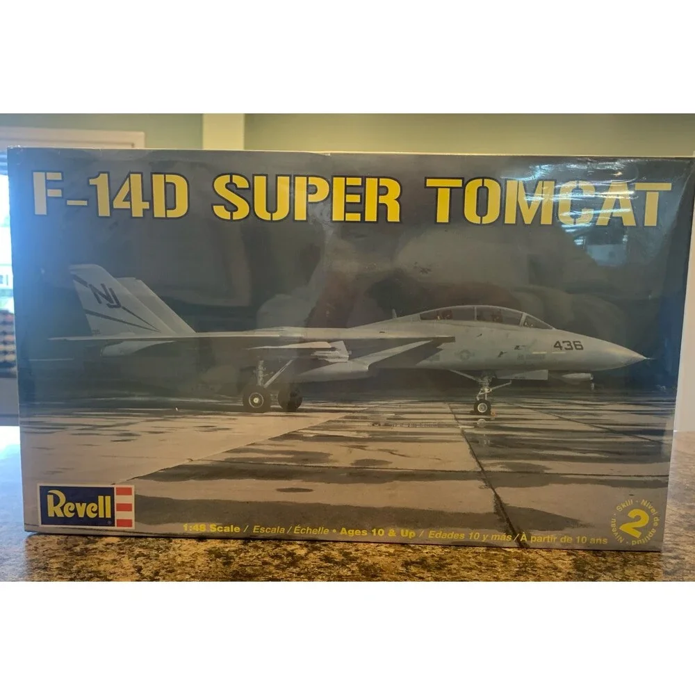 Rebel F-14D Super Tomcat 1:48 Scale Model Navy Airplane Plastic Sealed
